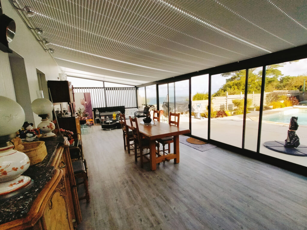 PLOUBAZLANEC, secteur recherché, vue sur mer imprenable.  – 8 pièces – 4 chambres – 6  – 179.1 m²