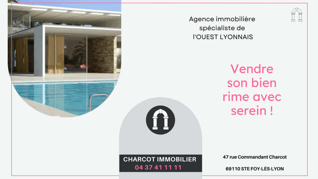 LYON 5ème (69005) – VENTE appartement type 4 traversant – 65 – 4 pièces – 2 chambres – 6  – 65 m²