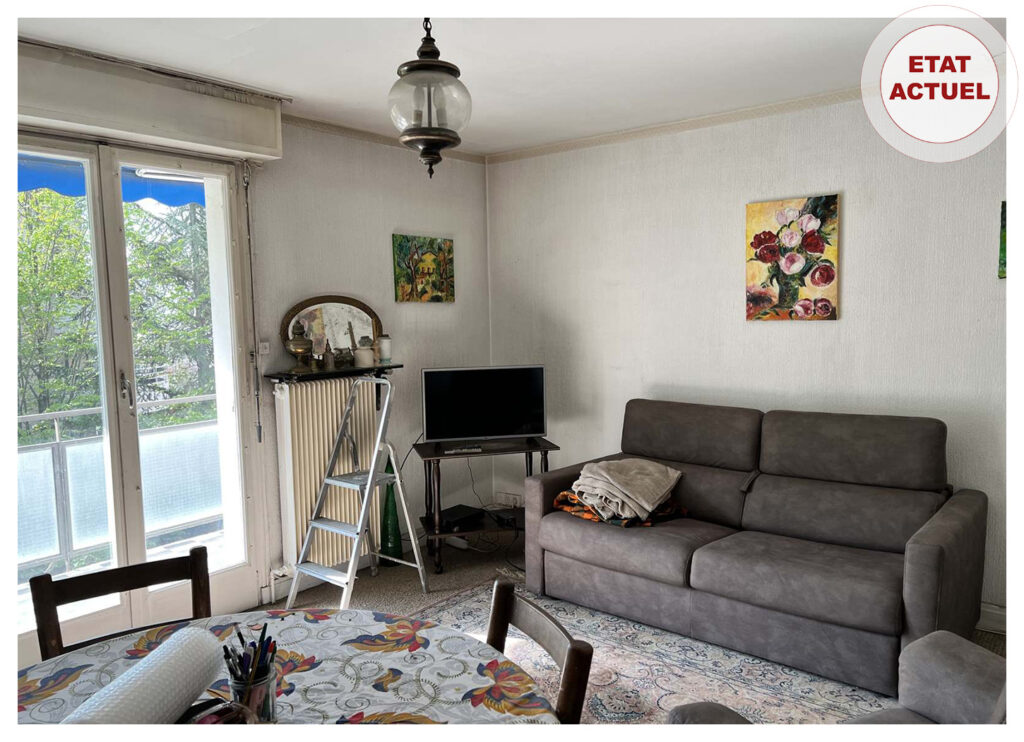 ANNECY Quartier des Galeries Lafayette, Appartement de type  – 3 pièces – 2 chambres – NR  – 61.64 m²