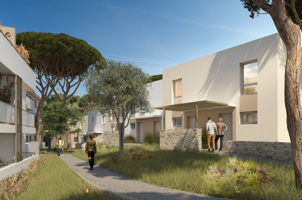 Appartement neuf à Nîmes – 3 pièces – 2 chambres – NR  – 68.02 m²