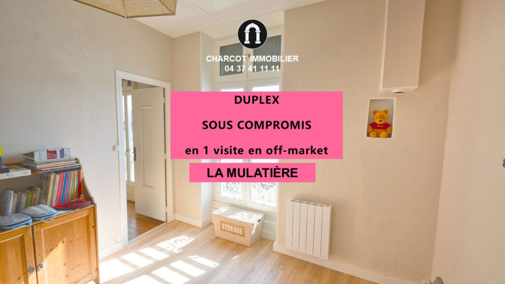 IDEAL INVESTISSEUR – DUPLEX de 101,04 m2 divisible en 3 appa – 5 pièces – 2 chambres – 6  – 101.04 m²