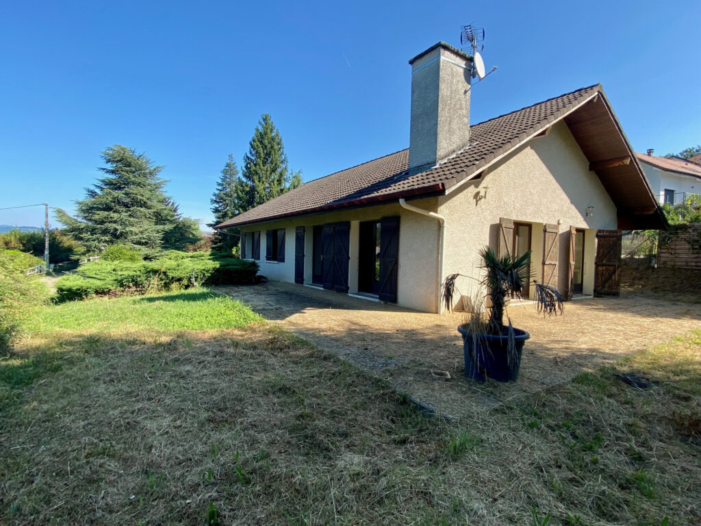 Maison GRESY SUR AIX vue lac – 4 pièces – 3 chambres – 6  – 122 m²