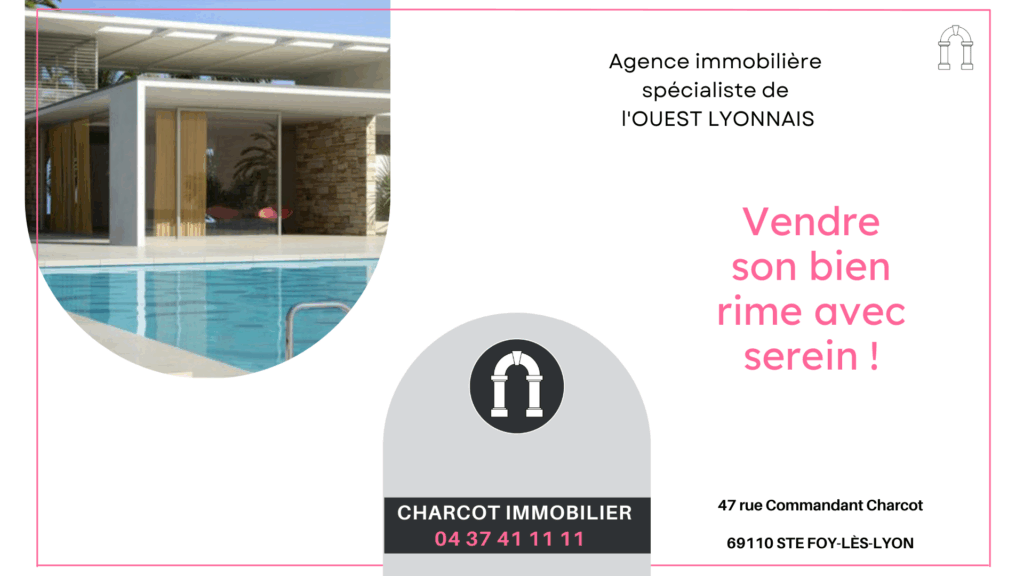 SAINTE FOY-LÈS-LYON (69110) – Vente APPARTEMENT type 3 – 56  – 2 pièces – 2 chambres – 6  – 56 m²