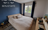 Appartement T2 centre-ville, terrasse, Vue mer latérale et g – 2 pièces – 1 chambre – 4  – 42 m²