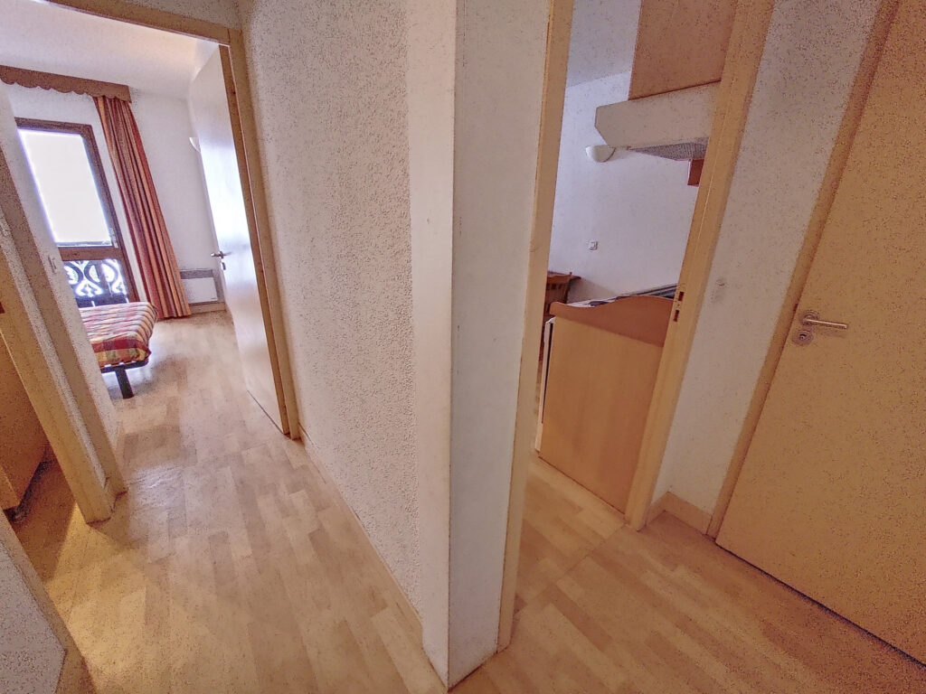 Appartement T2 avec balcon et parking couvert – 2 pièces – 1 chambre – 6  – 32.55 m²