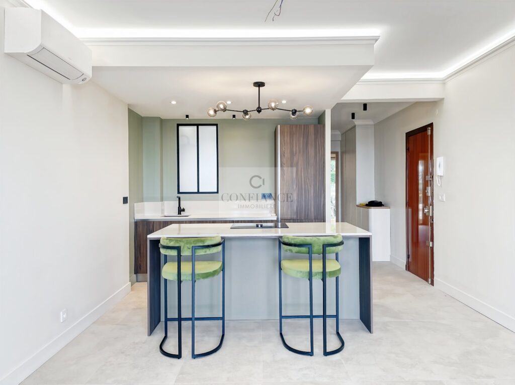 Appartement – 3 pièces – 2 chambres – 59 m²