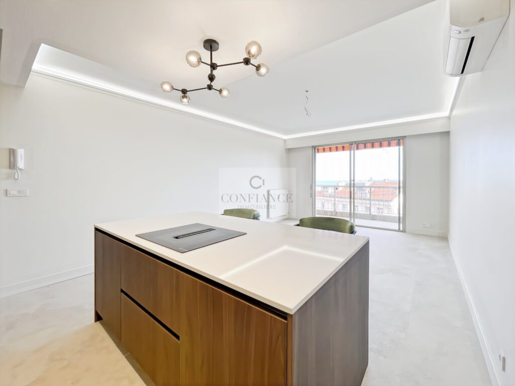 Appartement – 3 pièces – 2 chambres – 59 m²