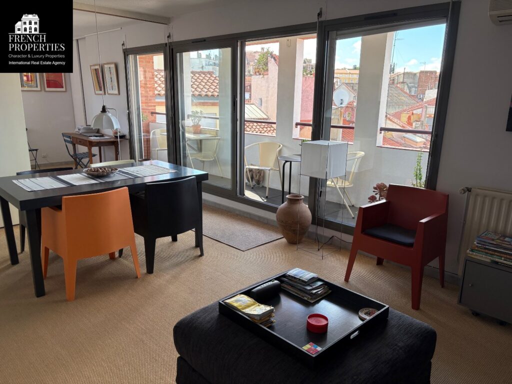 Appartement en résidence – 3 pièces – 2 chambres – 62 m²