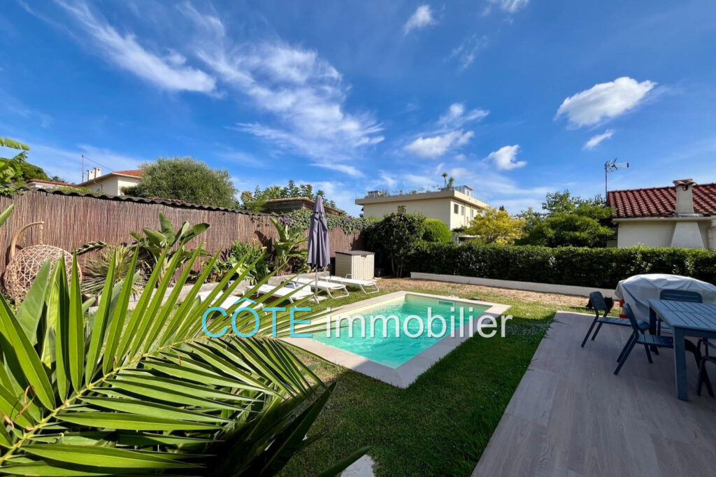 Badine-Tramontane maison de plain-pied avec piscine – 4 pièces – 3 chambres – 96.00 m²