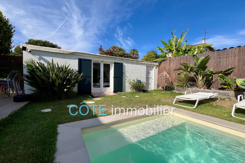 Badine-Tramontane maison de plain-pied avec piscine – 4 pièces – 3 chambres – 96.00 m²