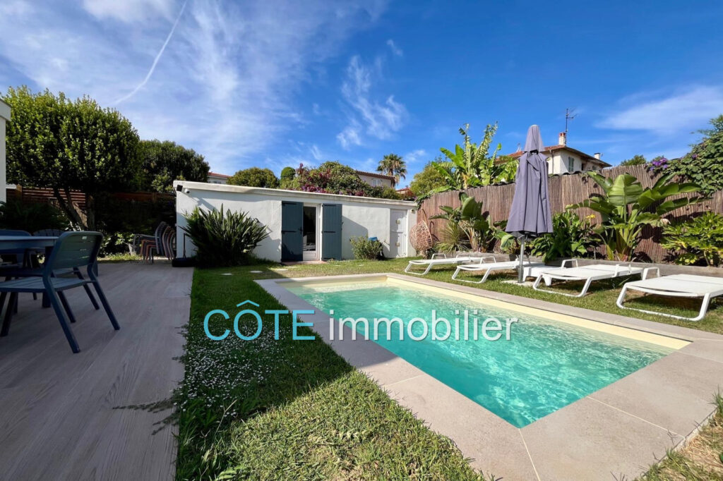 Badine-Tramontane maison de plain-pied avec piscine – 4 pièces – 3 chambres – 96.00 m²