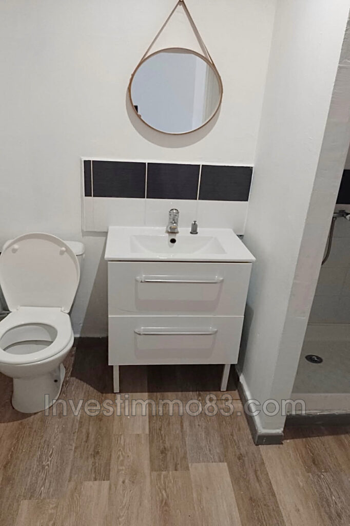 Au coeur de MARTIGUES, dans le quartier de L’île. Appartement  – 2 pièces – 1 chambre – 34.00 m²