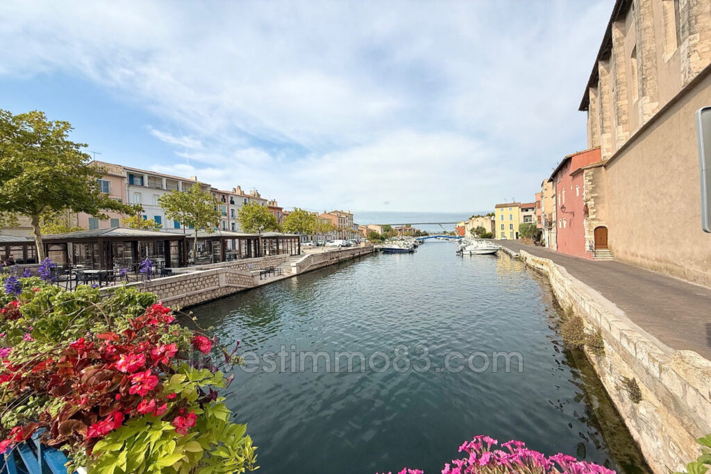 Au coeur de MARTIGUES, dans le quartier de L’île. Appartement  – 2 pièces – 1 chambre – 34.00 m²