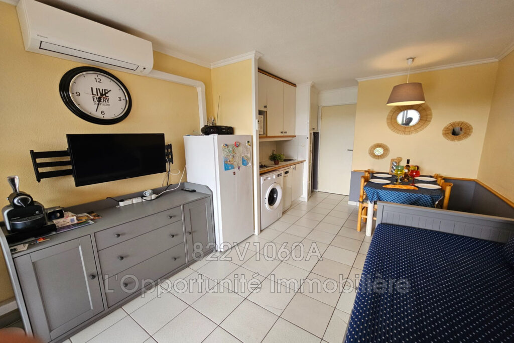 vente appartement 2 Pièce(s) – 2 pièces – 1 chambre – 27.21 m²
