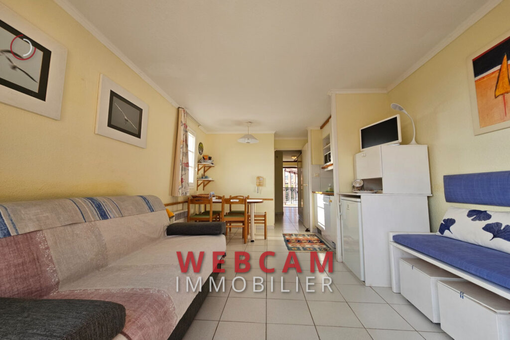 vente appartement 2 Pièce(s) – 2 pièces – 1 chambre – 27.65 m²