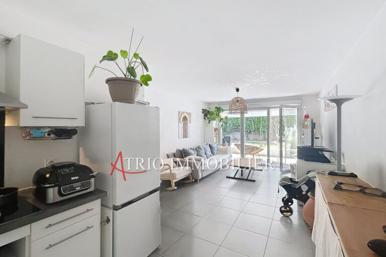 Villeneuve-Loubet, quartier des Maurettes, beau 2 pièces en re – 2 pièces – 1 chambre – 44.31 m²