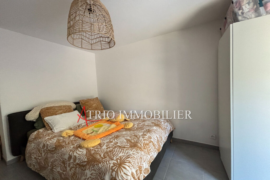 Villeneuve-Loubet, quartier des Maurettes, beau 2 pièces en re – 2 pièces – 1 chambre – 44.31 m²