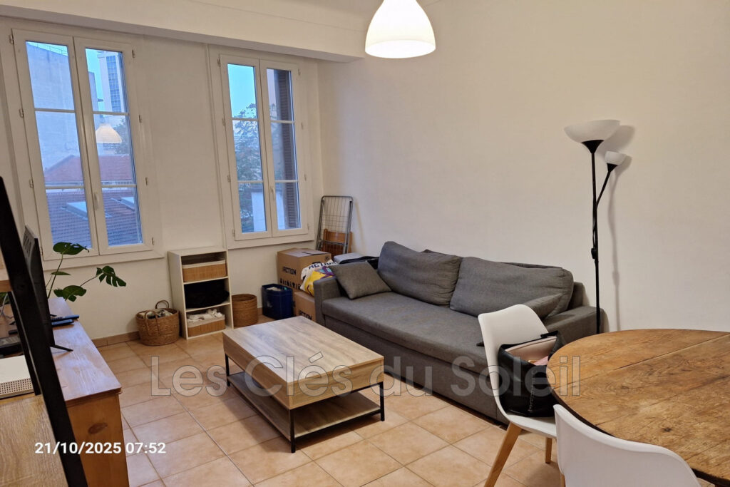 location appartement 2 Pièce(s) – 2 pièces – 1 chambre – 35.22 m²