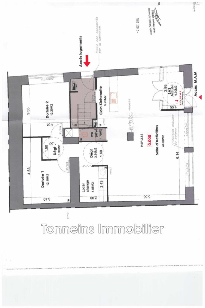 vente immeuble 7 Pièce(s) – 7 pièces – 3 chambres – 82.00 m²