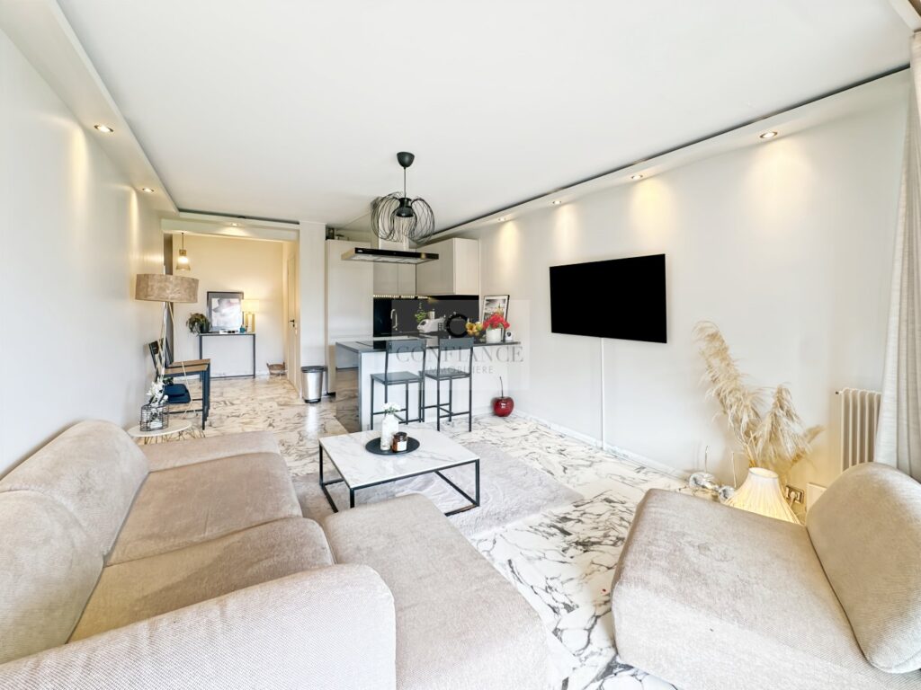 Appartement – 3 pièces – 2 chambres – 60 m²