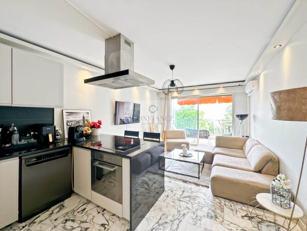 Appartement – 3 pièces – 2 chambres – 60 m²