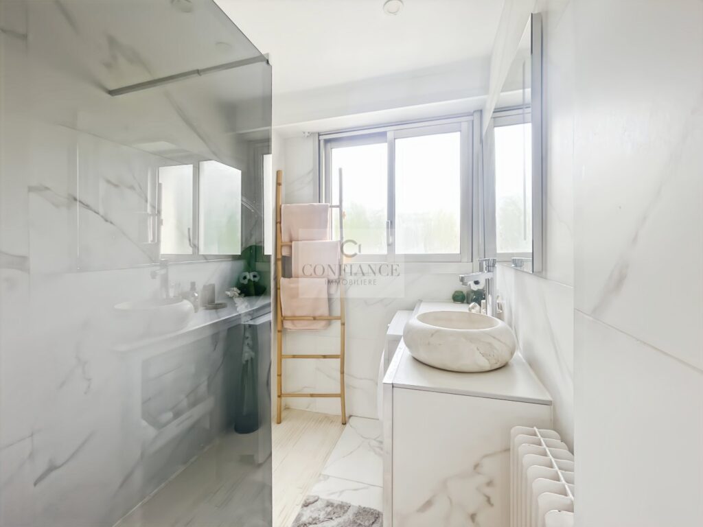 Appartement – 3 pièces – 2 chambres – 60 m²