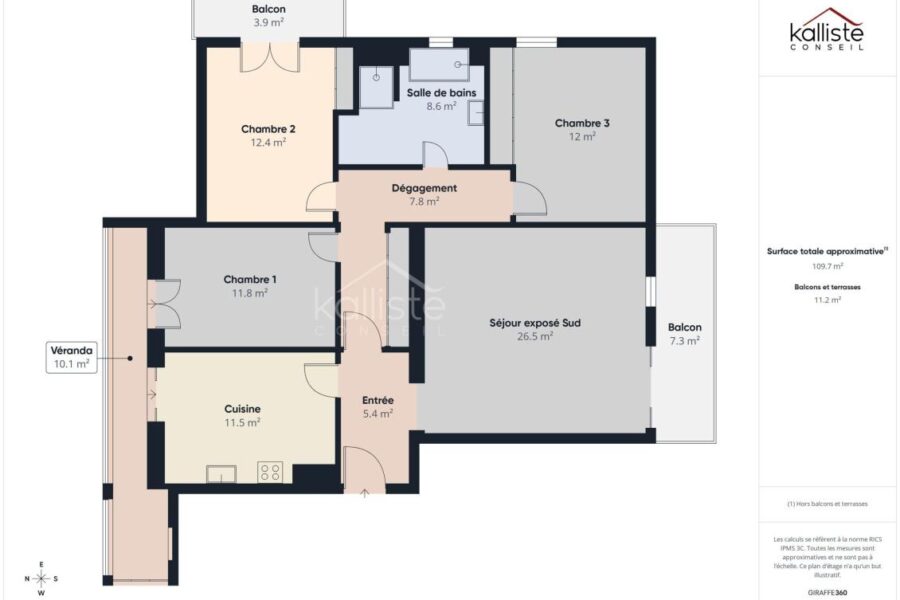 Appartement à vendre à Ajaccio