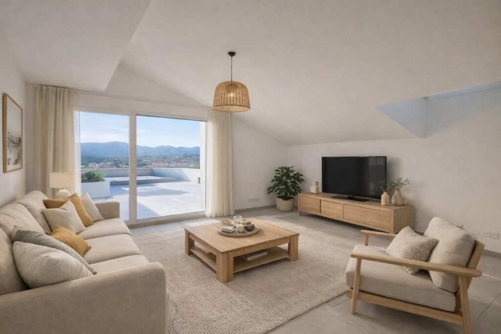 T4 DPLX EN DERNIER ETAGE – 4 pièces – 3 chambres – 93 m²