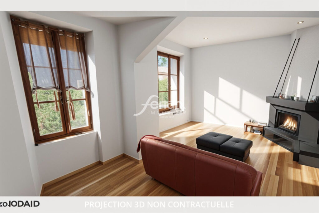 A vendre, Ste Maxime, maison composée de 2 appartements  – 6 pièces – 4 chambres – 150.35 m²