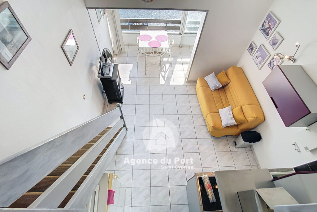 vente appartement 2 Pièce(s) – 2 pièces – 1 chambre – 30.74 m²