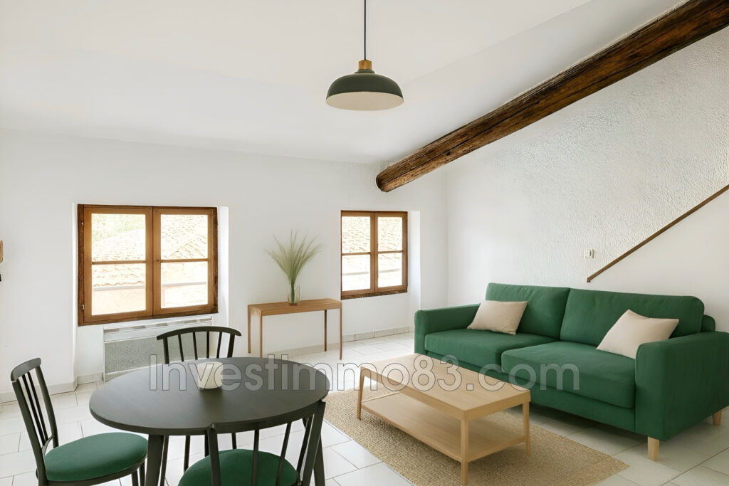 Au c½ur de PERTUIS, proche de toutes les commodités, dans un e – 3 pièces – 2 chambres – 42.28 m²