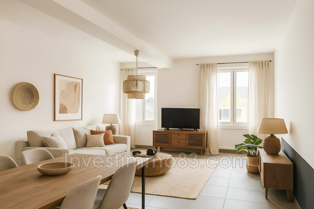 Au c½ur de PERTUIS, proche de toutes les commodités, dans un e – 4 pièces – 2 chambres – 71.22 m²