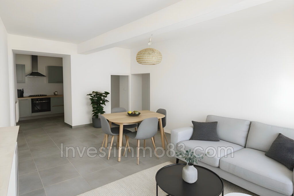 Au c½ur de PERTUIS, proche de toutes les commodités, dans un e – 4 pièces – 2 chambres – 71.22 m²