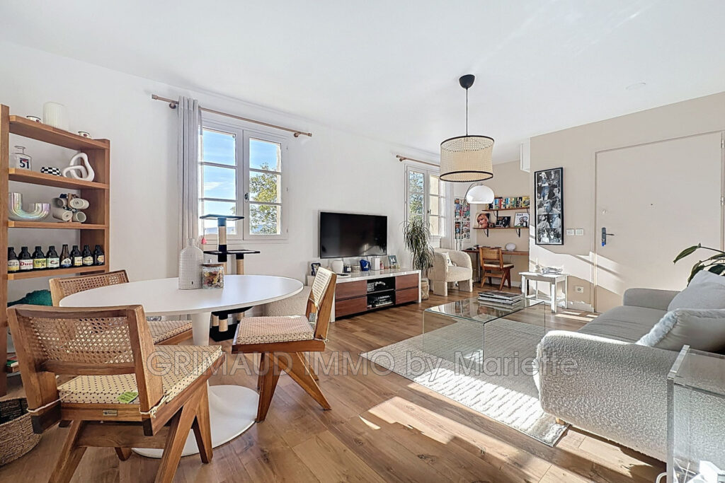 bel appartement avec 2 chambres, 2SDB, terrasse, vue degagée – 3 pièces – 2 chambres – 62.20 m²