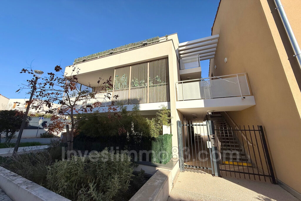 Dans un quartier recherché et calme, bel appartement de type 2 – 2 pièces – 1 chambre – 47.00 m²