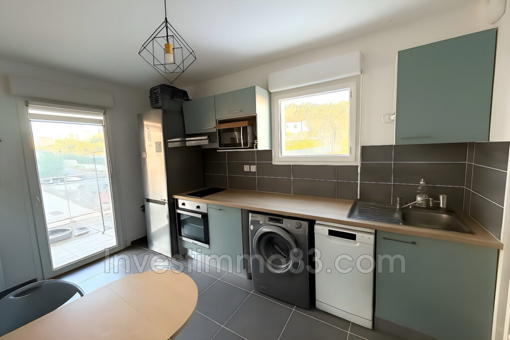 Dans un quartier recherché et calme, bel appartement de type 2 – 2 pièces – 1 chambre – 47.00 m²