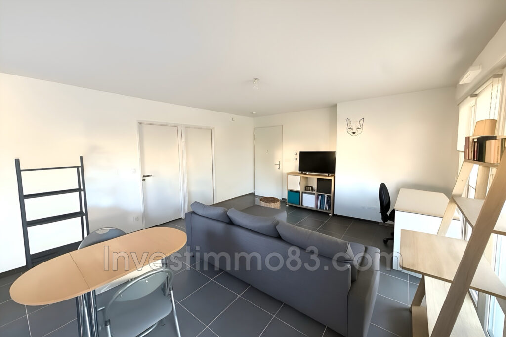Dans un quartier recherché et calme, bel appartement de type 2 – 2 pièces – 1 chambre – 47.00 m²