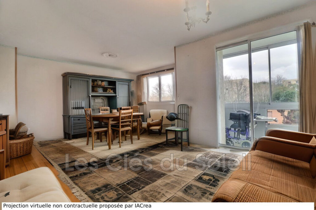 BRIGNOLES 83170  AU SEIN DE LA RESIDENCE SECURISEE DE ST LAZAR – 3 pièces – 2 chambres – 65.00 m²