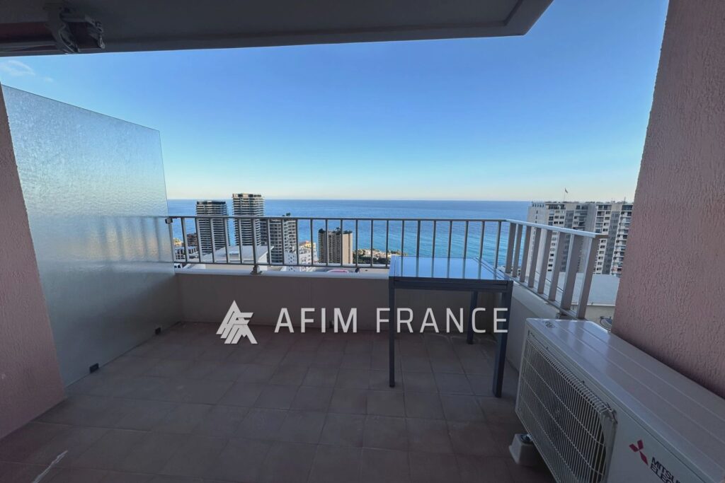 Beausoleil, quartier Guynemer. Joli 3 pièces meublé dans une r – 3 pièces – 2 chambres – 58.50 m²