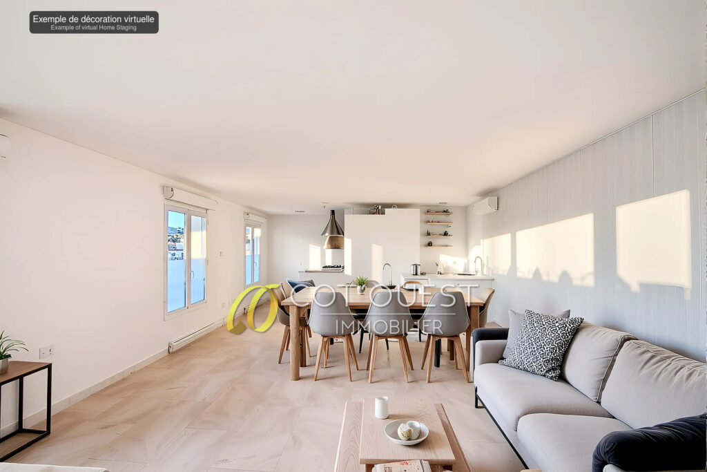 vente appartement 3 Pièce(s) – 3 pièces – 2 chambres – 86.00 m²