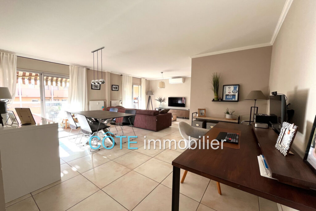 3 PIECES PROCHE CENTRE 87M² AU CALME EXPO SUD – 4 pièces – 2 chambres – 87.00 m²