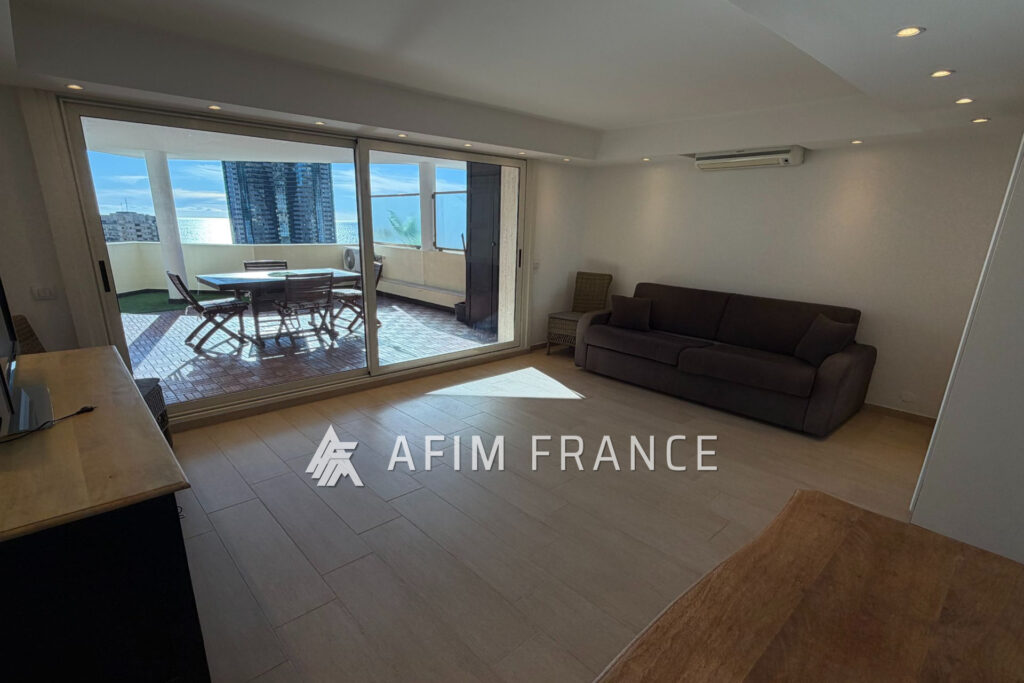 Boulevard Guynemer, magnifique studio meublé en étage élevé da – 1 pièce – NR chambres – 31.00 m²