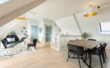 Pornichet ; Appartement duplex, face mer, pointe du Bec. – 5 pièces – 3 chambres – 128 m²