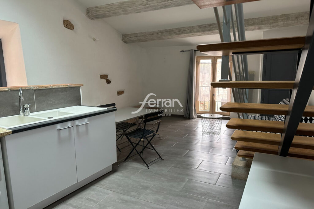 A louer à Sillans la cascade T1 meublé – 1 pièce – NR chambres – 37.21 m²