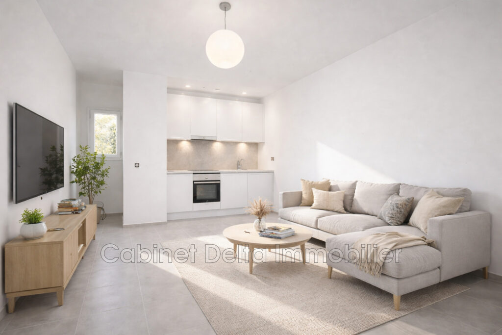 Appartement à Toulon, entièrement refait. – 3 pièces – 2 chambres – 45.00 m²