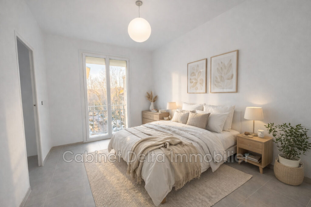 Appartement à Toulon, entièrement refait. – 3 pièces – 2 chambres – 45.00 m²