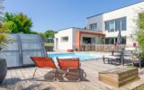 Plourhan – En exclusivité – Maison contemporaine avec piscine à 5 minutes de la mer – 9 pièces – 6 chambres – 216 m²