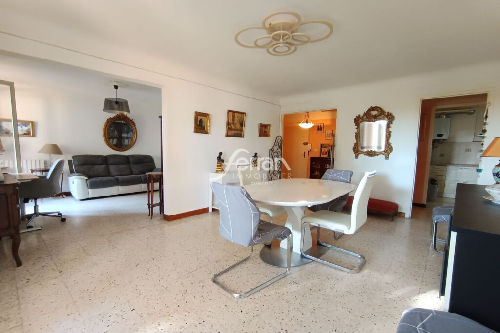 A vendre Appartement type 3 de 76m²+ cave à Draguignan – 4 pièces – 2 chambres – 76.70 m²