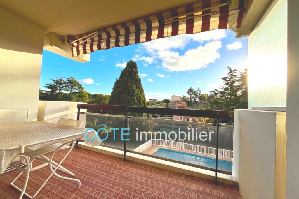 Grand 2 pièces de 53 m² plein sud, quartier résidentiel. – 2 pièces – 1 chambre – 52.58 m²