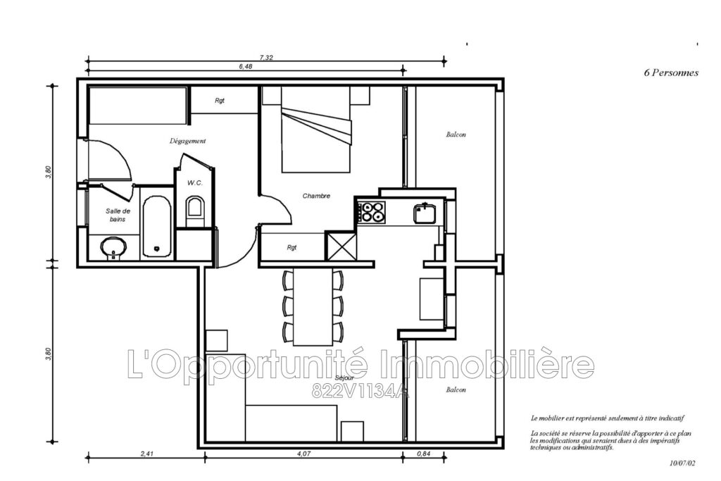 vente Idéal investisseur 3 Pièce(s) – 3 pièces – 2 chambres – 40.07 m²